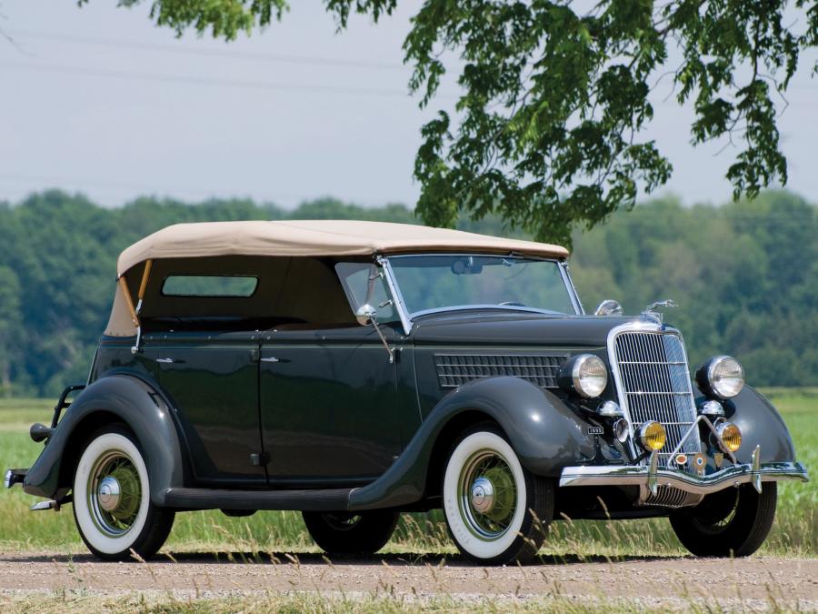  Ford V8 Model 48 DeLuxe Phaeton 1935 года  (фото 51 из 52)